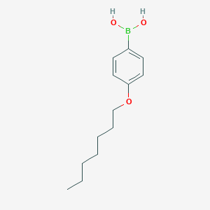 B158212 4-Heptyloxyphenylboronic acid CAS No. 136370-19-9