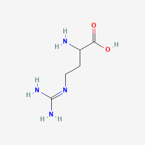 B1582128 2-Amino-4-guanidinobutanoic acid CAS No. 2978-24-7