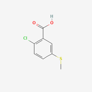 B1582134 2-Chloro-5-(methylthio)benzoic acid CAS No. 51546-12-4