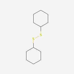 molecular formula C12H22S2 B1582164 二环己基二硫化物 CAS No. 2550-40-5