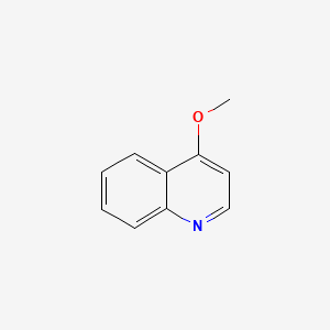molecular formula C10H9NO B1582177 4-甲氧基喹啉 CAS No. 607-31-8