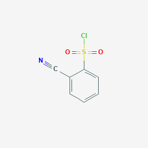molecular formula C7H4ClNO2S B1582179 2-Cyanobenzenesulfonyl chloride CAS No. 69360-26-5