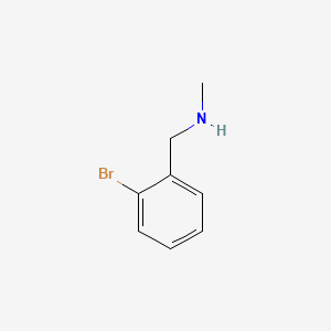molecular formula C8H10BrN B1582180 2-溴-N-甲基苄胺 CAS No. 698-19-1