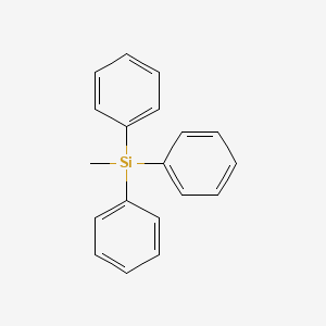 molecular formula C19H18Si B1582181 甲基三苯基硅烷 CAS No. 791-29-7