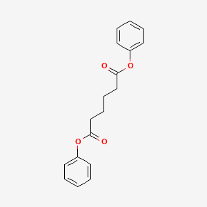 molecular formula C18H18O4 B1582185 Diphenyl adipate CAS No. 3195-37-7