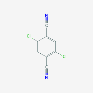 molecular formula C8H2Cl2N2 B158219 2,5-二氯对苯二甲腈 CAS No. 1897-43-4