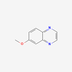 B1582197 6-Methoxyquinoxaline CAS No. 6639-82-3