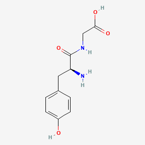 molecular formula C11H14N2O4 B1582206 酪氨酸-甘氨酸 CAS No. 673-08-5