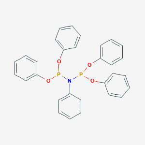 B158222 Imidodiphosphorous acid, phenyl-, tetraphenyl ester CAS No. 129682-74-2