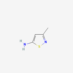 molecular formula C4H6N2S B1582229 3-甲基异噻唑-5-胺 CAS No. 24340-76-9