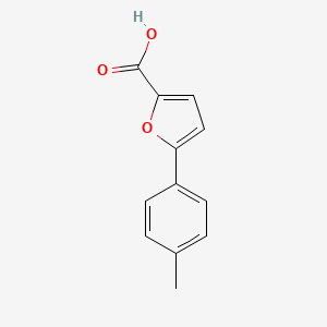 molecular formula C12H10O3 B1582268 5-(4-Methylphenyl)-2-furoic acid CAS No. 52938-98-4