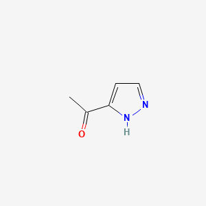 molecular formula C5H6N2O B1582269 1-(1H-pyrazol-3-yl)ethanone CAS No. 20583-33-9