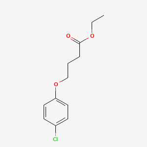 molecular formula C12H15ClO3 B1582273 4-(4-氯苯氧基)丁酸乙酯 CAS No. 59227-79-1