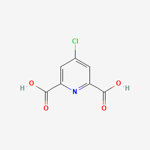 molecular formula C7H4ClNO4 B1582276 4-氯吡啶-2,6-二甲酸 CAS No. 4722-94-5