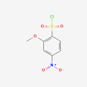 molecular formula C7H6ClNO5S B1582278 2-甲氧基-4-硝基苯磺酰氯 CAS No. 21320-91-2