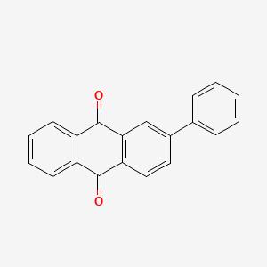 molecular formula C20H12O2 B1582280 2-苯基蒽醌 CAS No. 6485-97-8