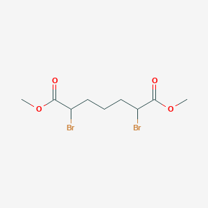 molecular formula C9H14Br2O4 B1582285 2,6-二溴庚二酸二甲酯 CAS No. 868-73-5