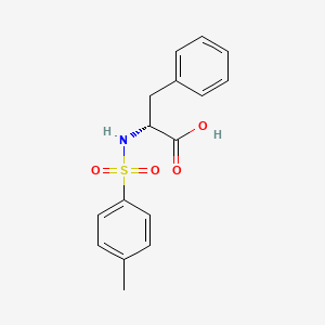 molecular formula C16H17NO4S B1582293 N-甲苯磺酰-D-苯丙氨酸 CAS No. 86117-53-5