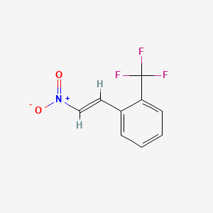molecular formula C9H6F3NO2 B1582294 1-(2-硝基乙烯基)-2-(三氟甲基)苯 CAS No. 53960-62-6