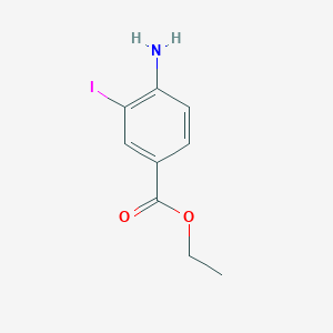 molecular formula C9H10INO2 B1582297 Ethyl 4-amino-3-iodobenzoate CAS No. 62875-84-7