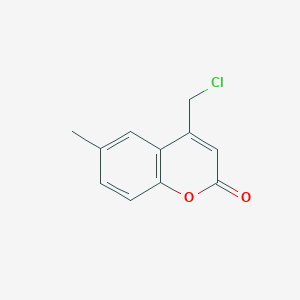 molecular formula C11H9ClO2 B1582300 4-(氯甲基)-6-甲基-2H-色满-2-酮 CAS No. 41295-65-2