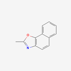 molecular formula C12H9NO B1582312 2-Methylnaphth[2,1-d]oxazole CAS No. 20686-65-1
