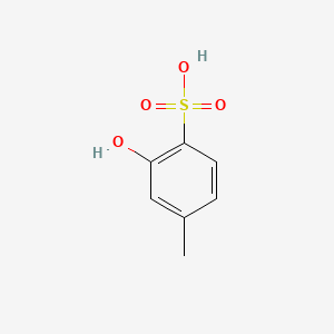 molecular formula C7H8O4S B1582317 2-羟基-4-甲基苯磺酸 CAS No. 22356-80-5