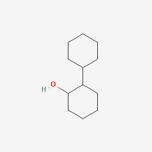 molecular formula C12H22O B1582334 2-环己基环己醇 CAS No. 6531-86-8