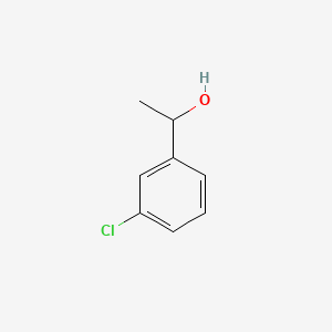 molecular formula C8H9ClO B1582347 1-(3-Chlorophenyl)ethanol CAS No. 6939-95-3