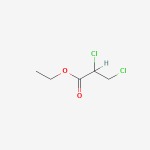 molecular formula C5H8Cl2O2 B1582348 2,3-二氯丙酸乙酯 CAS No. 6628-21-3