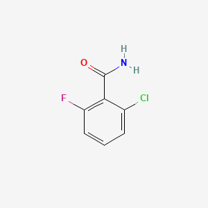 molecular formula C7H5ClFNO B1582351 2-氯-6-氟苯甲酰胺 CAS No. 66073-54-9