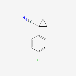 molecular formula C10H8ClN B1582353 1-(4-氯苯基)环丙烷腈 CAS No. 64399-27-5