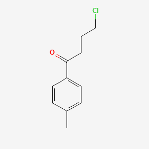 molecular formula C11H13ClO B1582357 4-氯-4'-甲基丁酰苯酮 CAS No. 38425-26-2