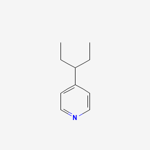 molecular formula C10H15N B1582377 4-(1-乙基丙基)吡啶 CAS No. 35182-51-5