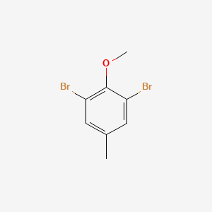 molecular formula C8H8Br2O B1582385 2,6-Dibromo-4-methylanisole CAS No. 51699-89-9