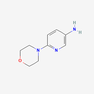 molecular formula C9H13N3O B1582386 6-吗啉基吡啶-3-胺 CAS No. 52023-68-4