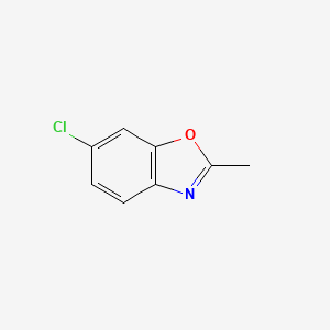 molecular formula C8H6ClNO B1582411 6-氯-2-甲基苯并[d]噁唑 CAS No. 63816-18-2