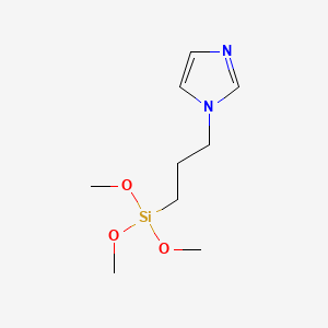 B1582412 N-(Trimethoxysilylpropyl)imidazole CAS No. 70851-51-3