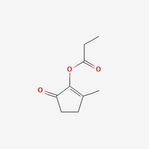 molecular formula C9H12O3 B1582436 环戊烯丙酸酯 CAS No. 87-55-8