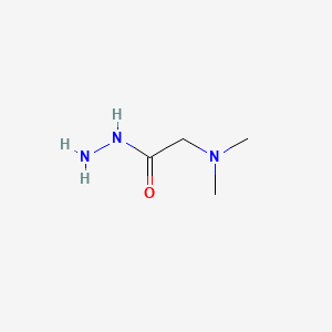 molecular formula C4H11N3O B1582448 2-(二甲基氨基)乙酰肼 CAS No. 55-85-6