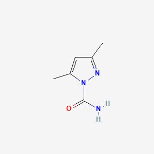 B1582464 3,5-Dimethyl-1H-pyrazole-1-carboxamide CAS No. 934-48-5