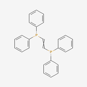 molecular formula C26H22P2 B1582467 trans-1,2-Bis(diphenylphosphino)ethylene CAS No. 983-81-3