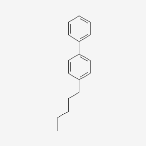 molecular formula C17H20 B1582526 4-戊基联苯 CAS No. 7116-96-3