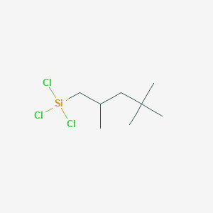 molecular formula C8H17Cl3Si B1582536 Trichloro(2,4,4-trimethylpentyl)silane CAS No. 18379-25-4