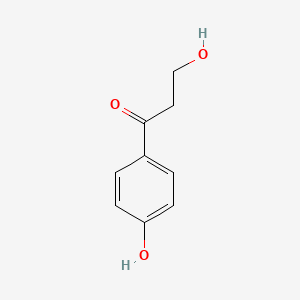 molecular formula C9H10O3 B1582540 3-Hydroxy-1-(4-hydroxyphenyl)propan-1-one CAS No. 53170-93-7