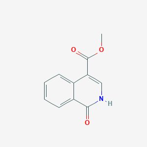 molecular formula C11H9NO3 B1582544 Methyl 1-oxo-1,2-dihydroisoquinoline-4-carboxylate CAS No. 37497-84-0