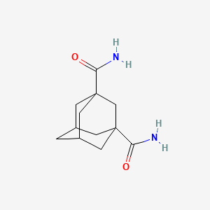 molecular formula C12H18N2O2 B1582562 金刚烷-1,3-二甲酰胺 CAS No. 62472-39-3