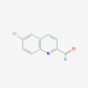 molecular formula C10H6ClNO B1582577 6-氯喹啉-2-甲醛 CAS No. 59394-26-2
