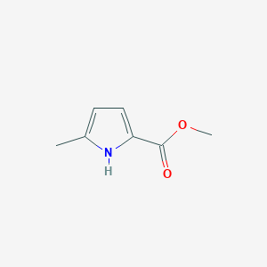 B1582583 methyl 5-methyl-1H-pyrrole-2-carboxylate CAS No. 1194-97-4