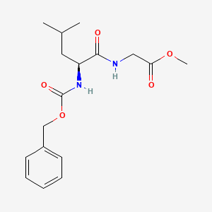molecular formula C17H24N2O5 B1582586 Z-亮氨酸-甘氨酸-甲酯 CAS No. 5084-98-0